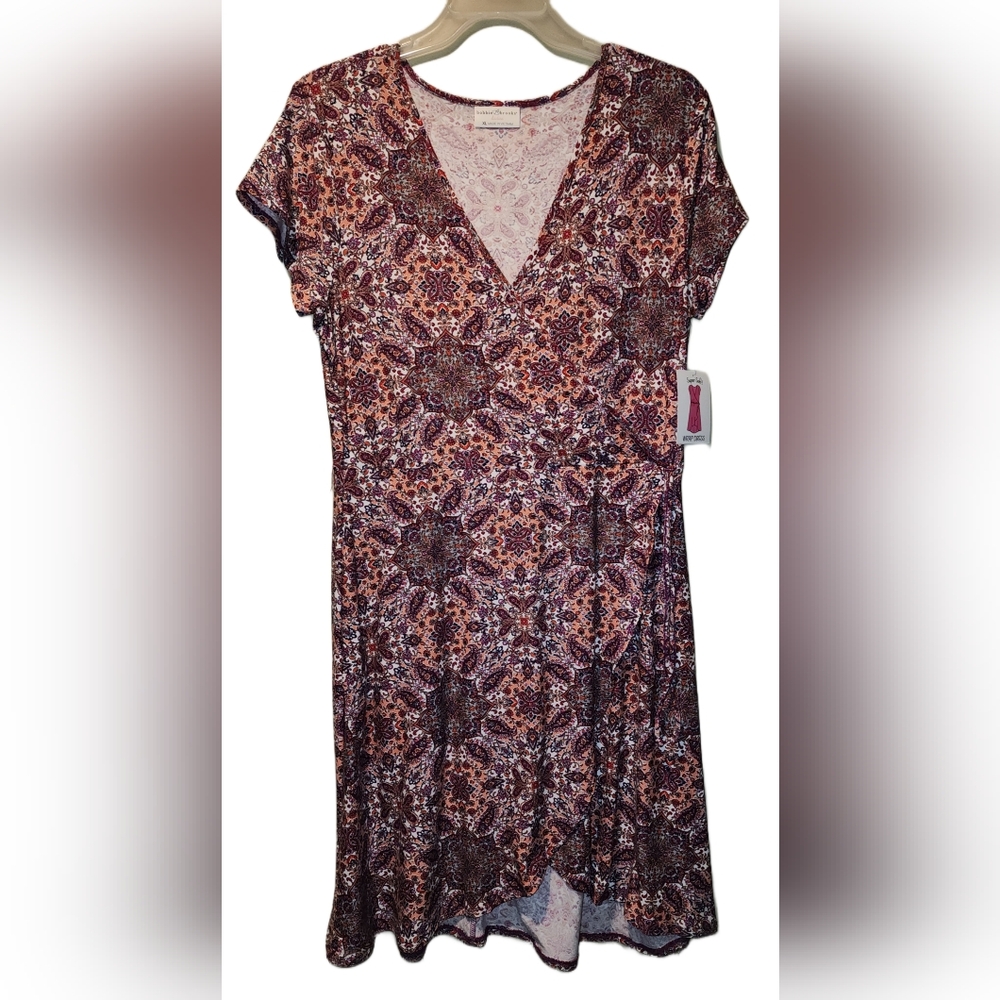 Bobbie Brooks Wrap Dress Size XL